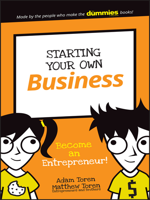 Starting Your Own Business Become an Entrepreneur!